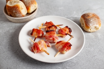 Bacon Wrapped Scallops (25)